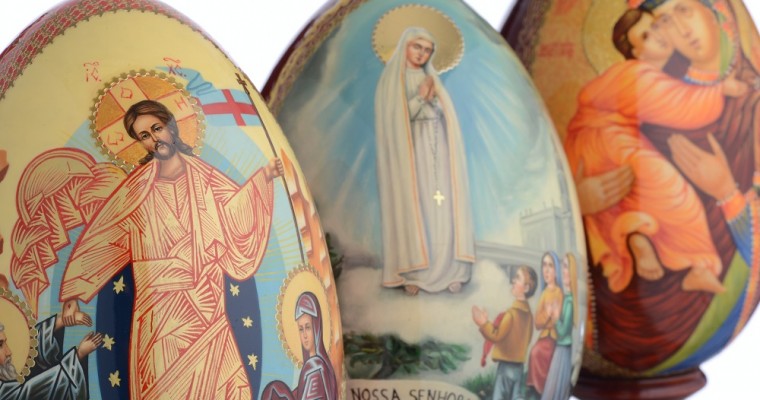 Russian painted eggs: symbol of the Resurrection of Christ