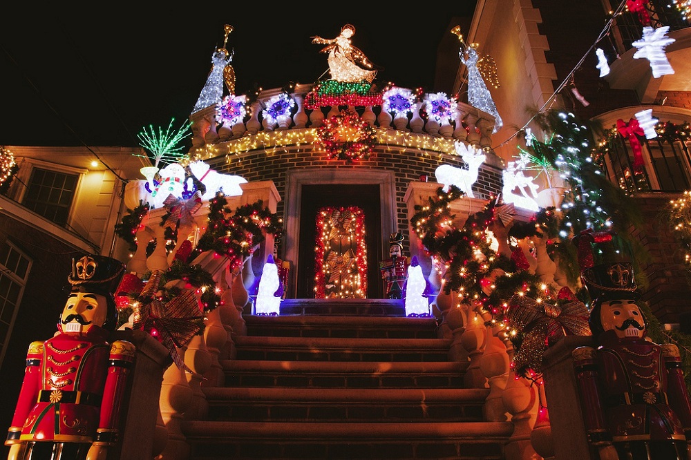 Christmas magic in Dyker Heights, New York