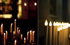 Electric candles: when a cult loses its sacredness