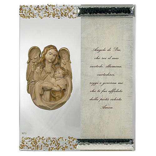 Picture Sculpture Angel and Prayer