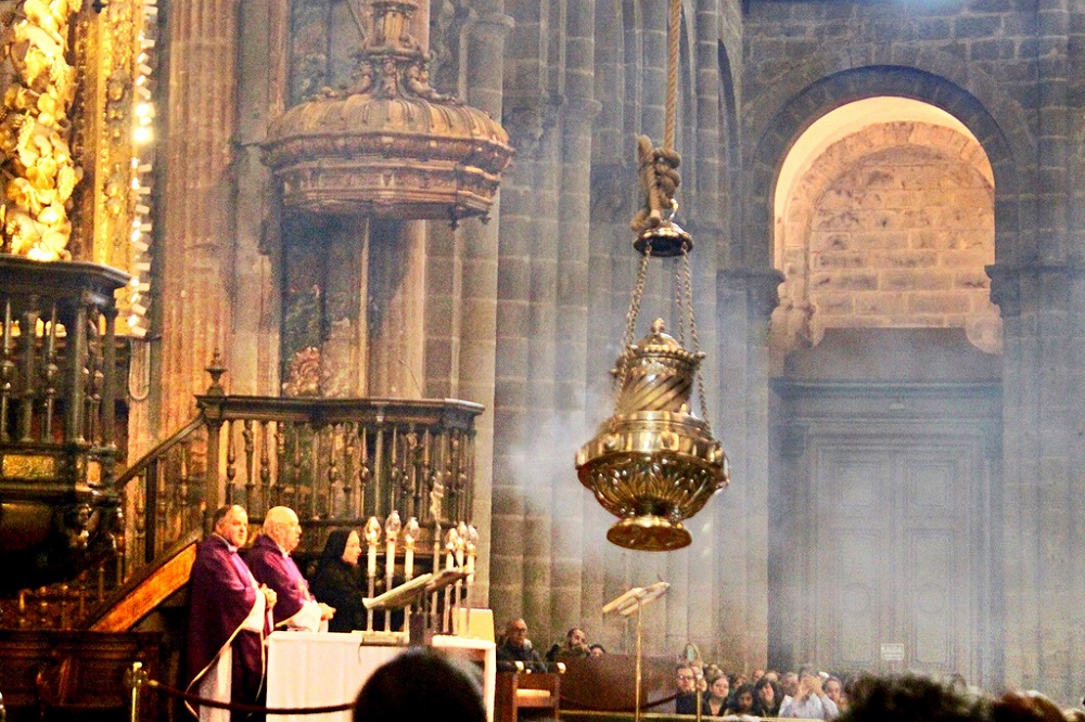 The Botafumeiro, the largest thurible in the world