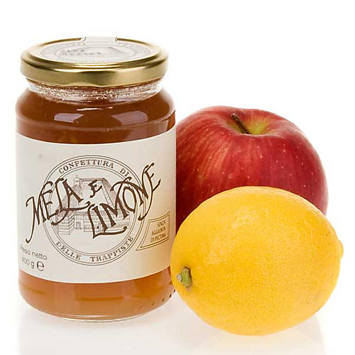 Apple and Lemon jam 400 gr of the Vitorchiano Trappist nuns
