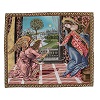 Annunciation by Sandro Botticelli tapestry 65x75cm