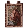 Saint Anthony of Padua tapestry with frame and hooks 50x40 cm