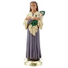 St Maria Goretti statue, 30 cm hand painted plaster Arte Barsanti