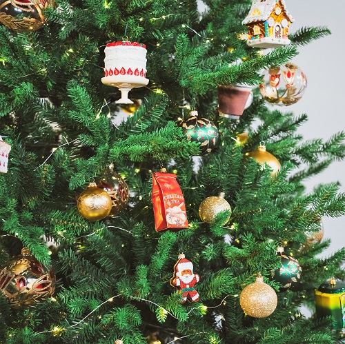 Multicolour Christmas tree
