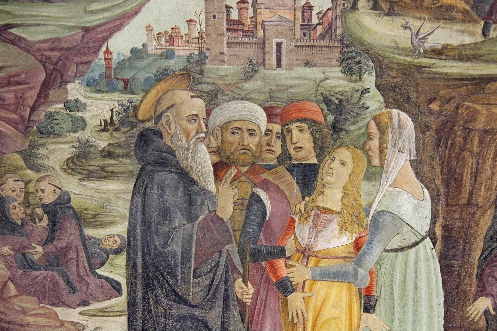 The patron saint of animals: Saint Anthony the Abbot