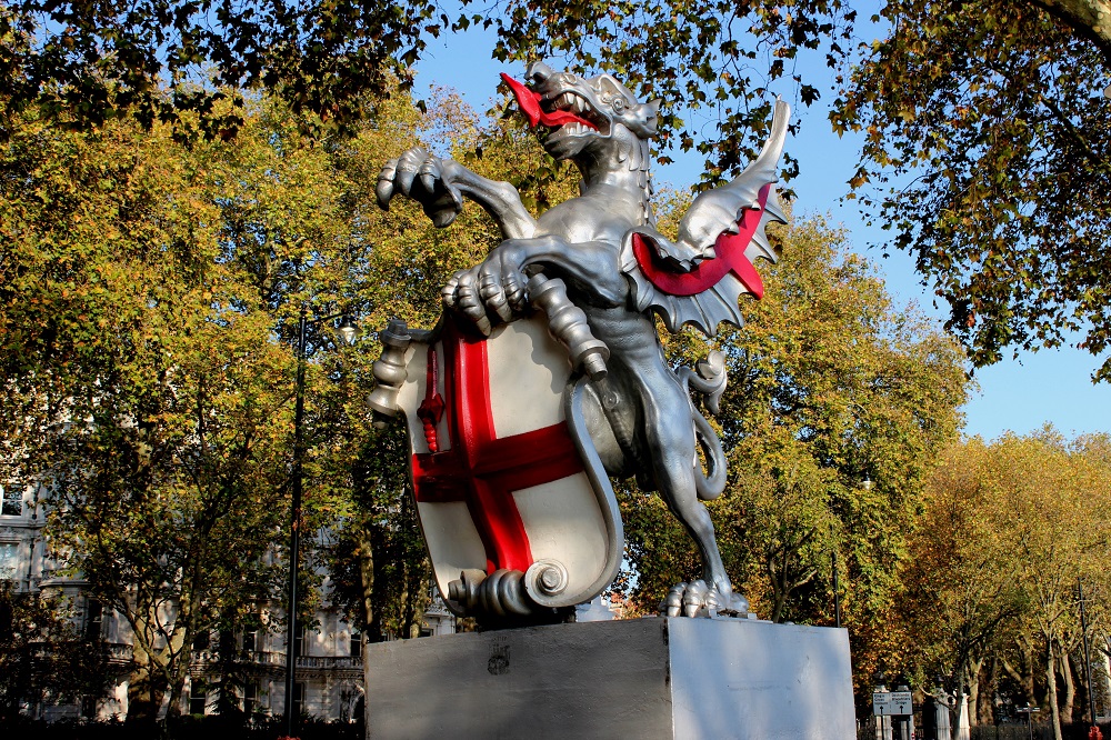 St George and the dragon