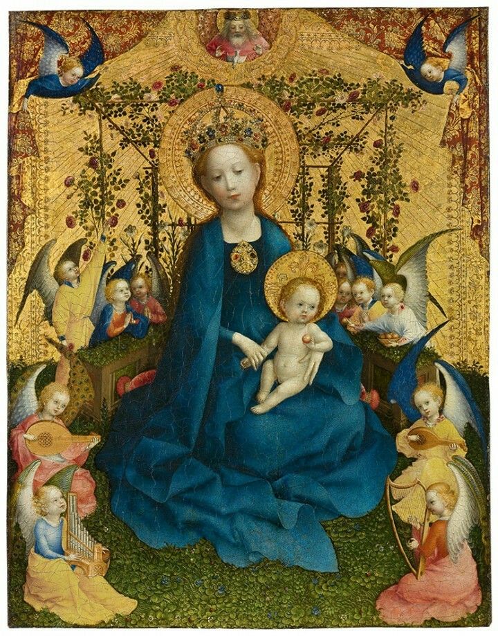 Madonna of the Rose Garden