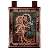 saint joseph with lily wall tapestry