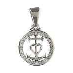 medaglietta-in-argento-925-e-zirconi-simbolo-fede-speranza-e-carita copia