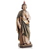 St Jude Thaddeus wooden statue painted