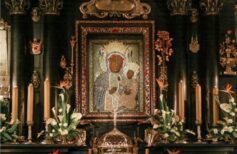 The Black Virgin of Czestochowa painted by St. Luke