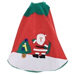 Christmas Tree base cover, Santa Claus and tree 100 cm