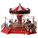 christmas swing carousel 25x35x20 cm