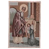 Saint Blaise tapestry 22.5x15.5