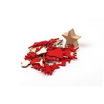 Mini Christmas tree SPIRA 42 cm with ornaments set (2)