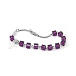 ghirelli decade crystal bracelet in 925 silver rhodium plated