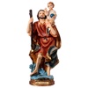 st. christopher statue 30 cm in resin