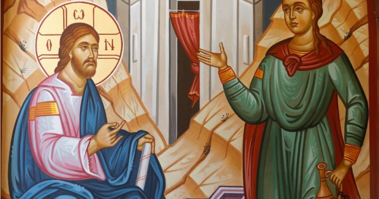 Jesus and the Samaritan woman at the well: the explanation of the parable