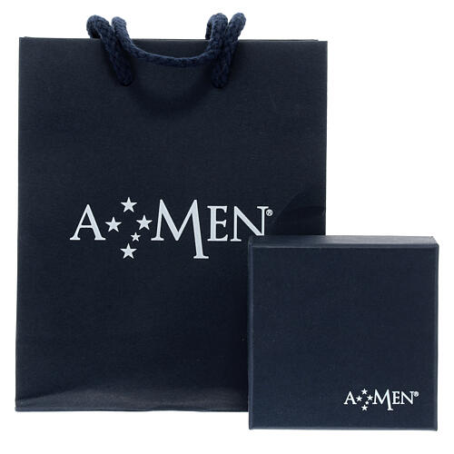 AMEN pearl necklace 925 silver 6 mm